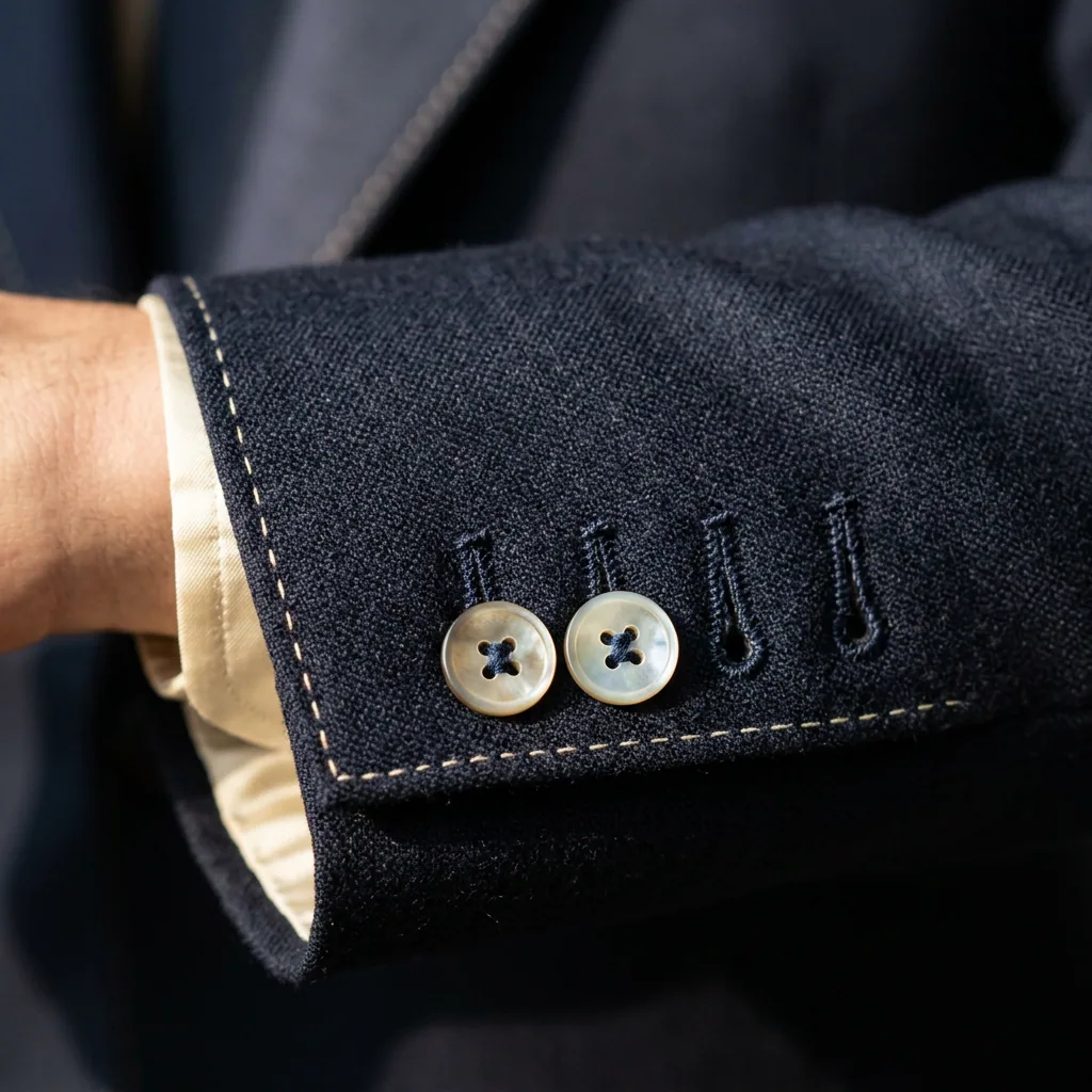 Hand-stitched details