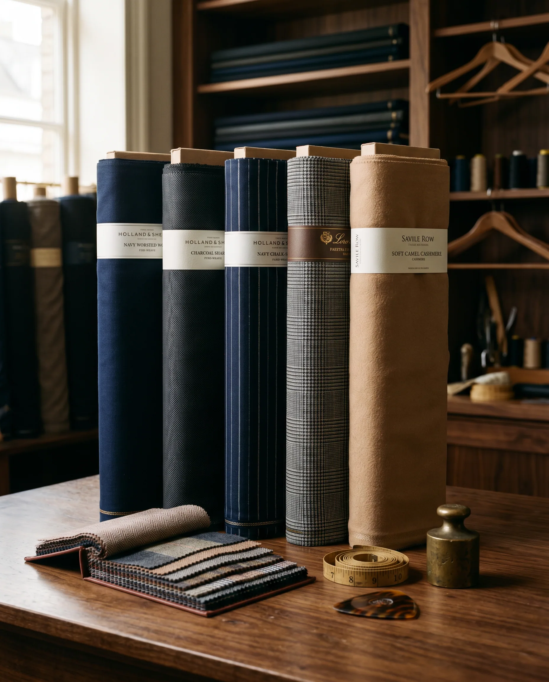 Premium fabric swatches