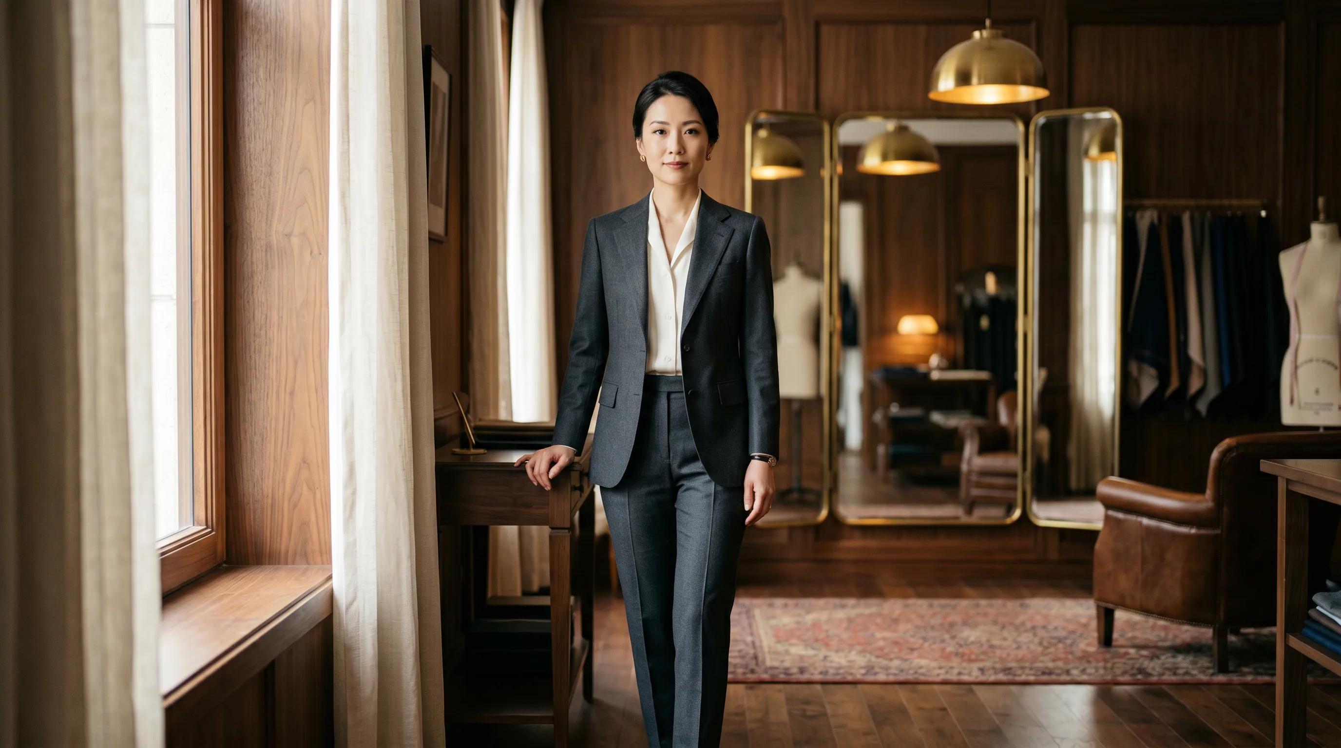 優雅女士訂製西裝