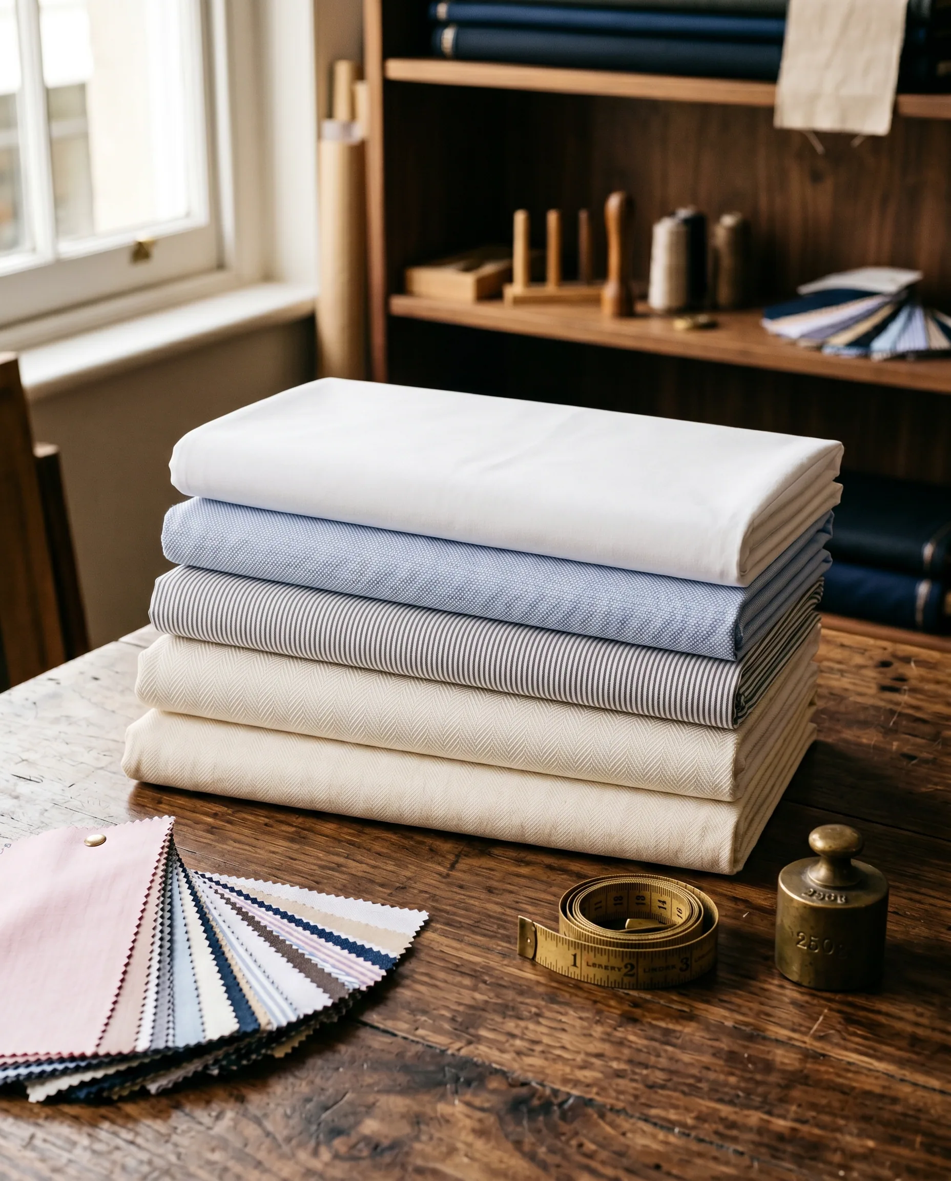 Premium shirt fabrics